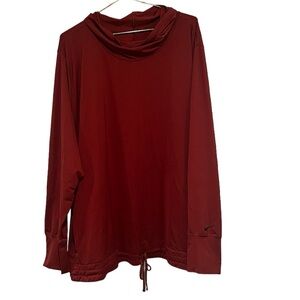 Nike Cowl Neck TeeTie Bottom Long Sleeve